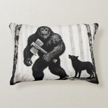 Bigfoot och Birch Träd