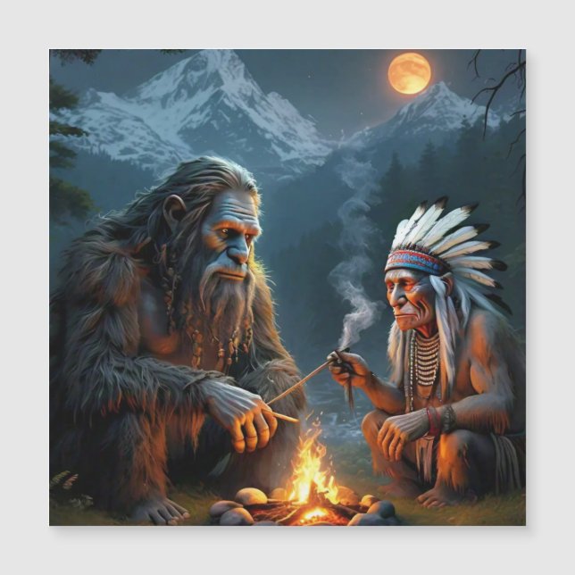 Bigfoot och Chief Moonlit Forest Gatherin (Framsida)
