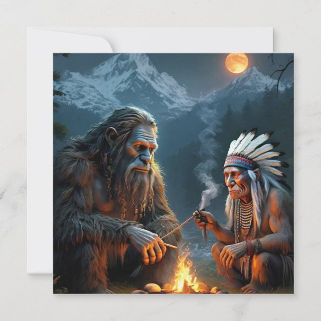 Bigfoot och Chief Moonlit Forest Gathering (Framsida)