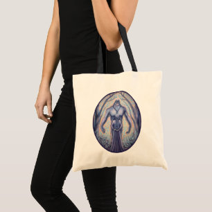 Bigfoot och Maiden Tote bags Bigfoot-gåvor Tygkasse