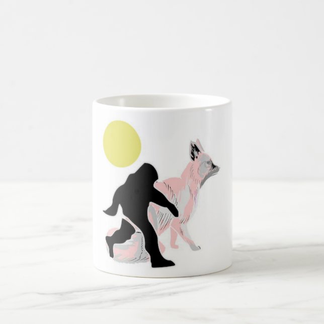 Bigfoot och paranorma djur kaffemugg (Center)