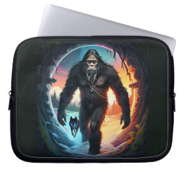 Bigfoot- och Varg-portal Laptop Fodral