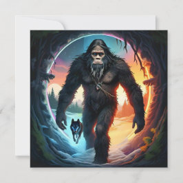 Bigfoot och vargportal kort
