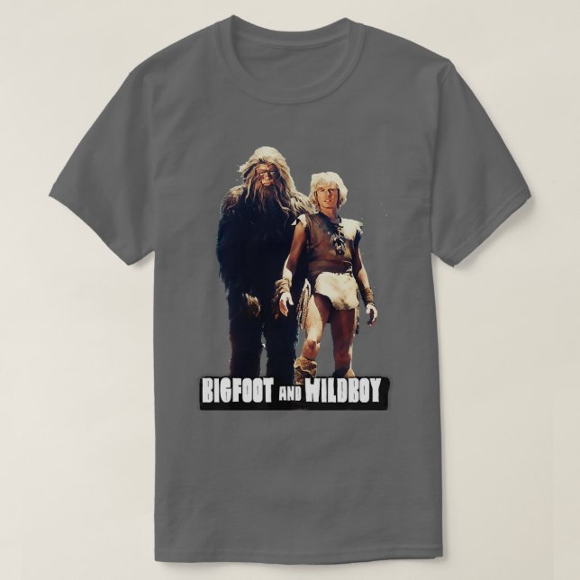 BIGFOOT OCH WILDBOY Perfekt Giftbigfoot T Shirt (Design framsida)
