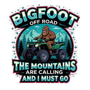Bigfoot Off Road Berg kallar T Shirt