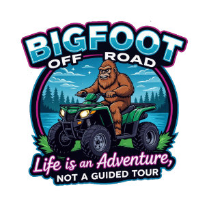 Bigfoot Off Road Life är ett äventyr T Shirt