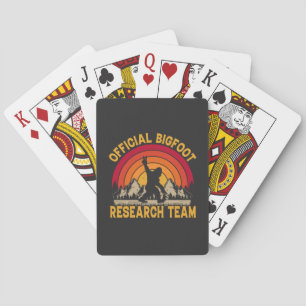 Bigfoot Original Research Team Casinokort