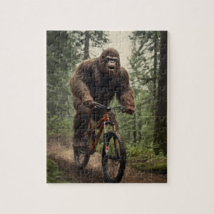 Bigfoot på hjul pussel