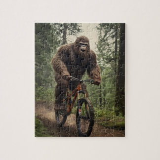 Bigfoot på hjul pussel