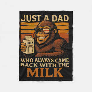 Bigfoot Pappa, Bara En Pappa Som Alltid Kom Tillba Fleecefilt