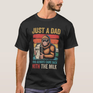 Bigfoot Pappa bara en Pappa som alltid kom tillbak T Shirt