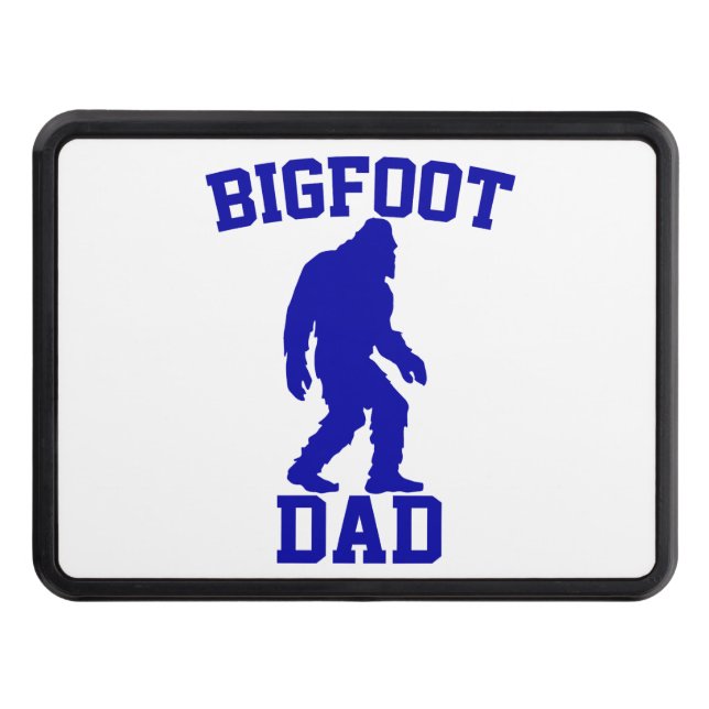Bigfoot Pappa - Funny Bigfoot Dragkroksskydd (Framsidan)