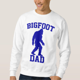 Bigfoot Pappa - Funny Bigfoot Lång Ärmad Tröja