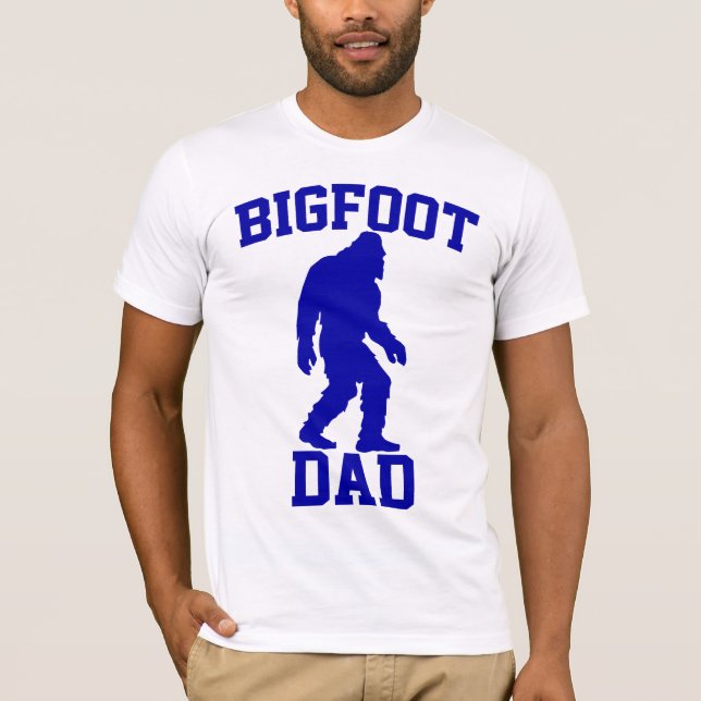 Bigfoot Pappa - Funny Bigfoot T Shirt (Framsida)
