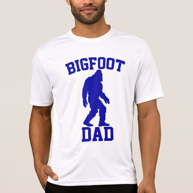 Bigfoot Pappa - Funny Bigfoot T Shirt (Framsida)