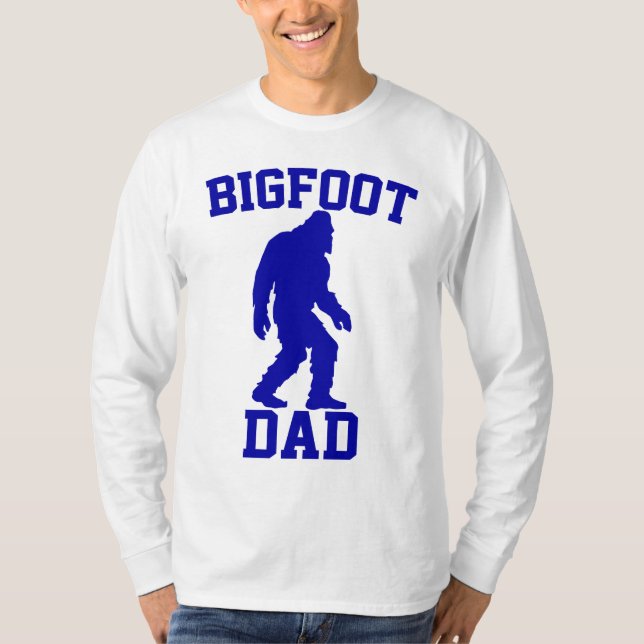 Bigfoot Pappa - Funny Bigfoot T Shirt (Framsida)