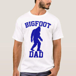 Bigfoot Pappa - Rolig Bigfoot T Shirt