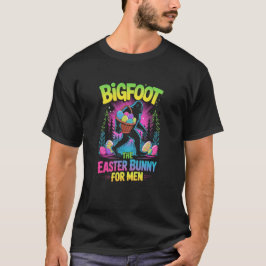 Bigfoot Påskharen Mäns T-shirt Sasquatch