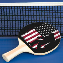 Bigfoot, Patriotisk,  Pingisracket