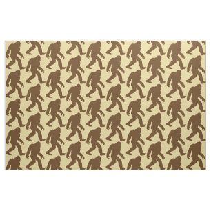 Bigfoot Patterned Beige Tyg