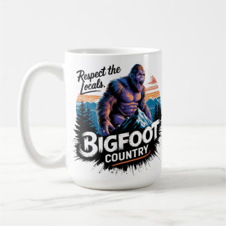 Bigfoot, Perfekt för Sasquatch Älskare Kaffemugg