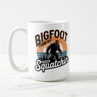Bigfoot, Perfekt för Sasquatch Älskare Kaffemugg