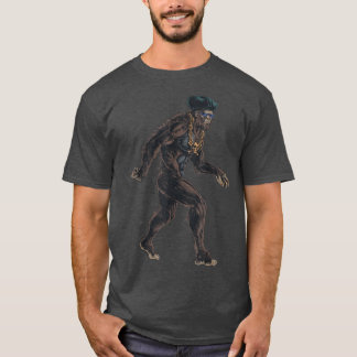 Bigfoot Pirat - Sasquatch Big Foot - Spooky for H T Shirt