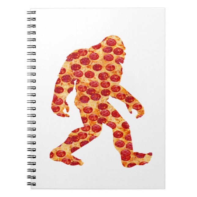 Bigfoot Pizza Anteckningsbok (Framsidan)