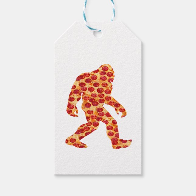 Bigfoot Pizza Presentetikett (Framsidan)