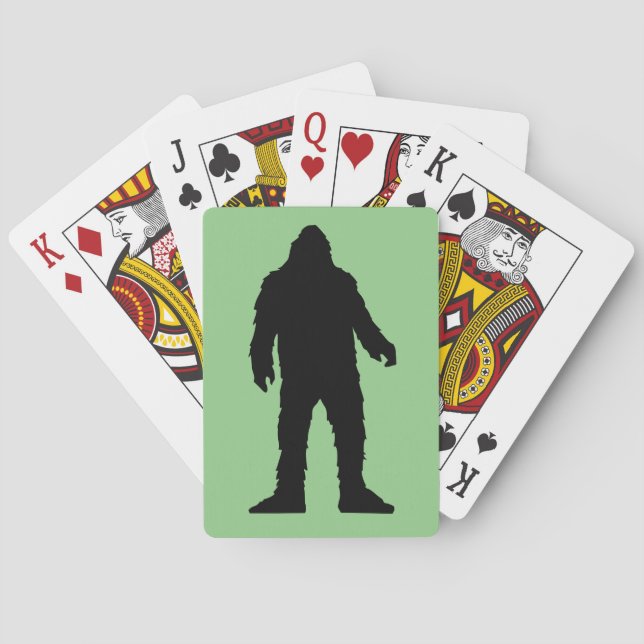 BIGFOOT PLAYING CARDS CASINOKORT (Baksidan)