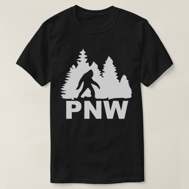 bigfoot pnw  t shirt (Design framsida)