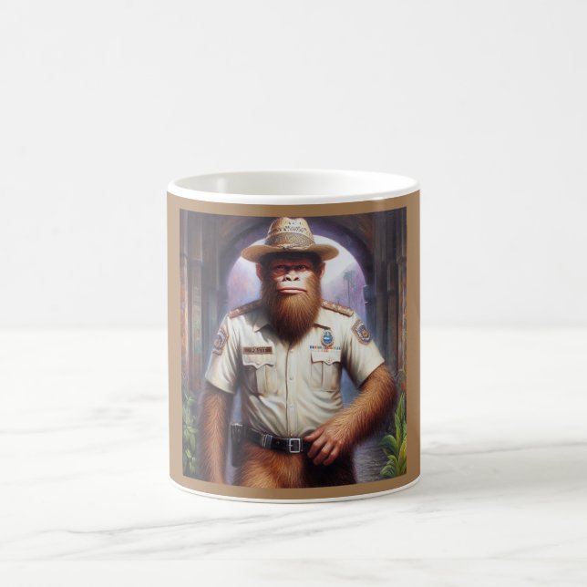 Bigfoot Policeman Kaffemugg (Center)