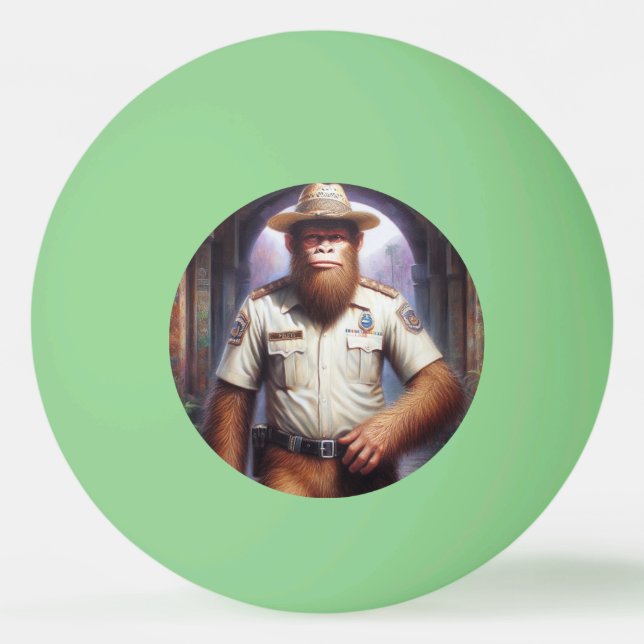 Bigfoot Policeman Pingisboll (Framsidan)