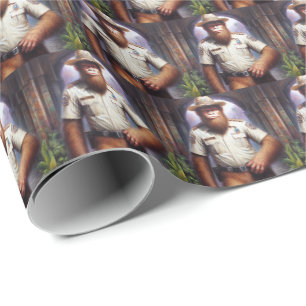 Bigfoot Policeman Presentpapper