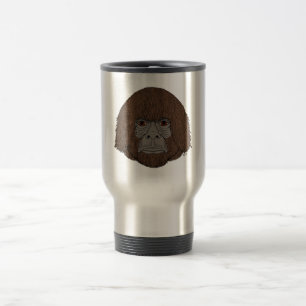 Bigfoot Porträtt 2 (människa-lik) Resemugg