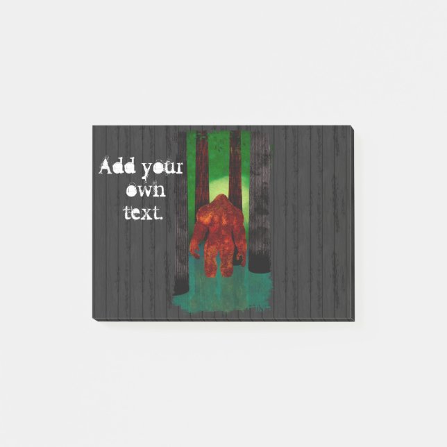 Bigfoot Post-it Block (Framsida)