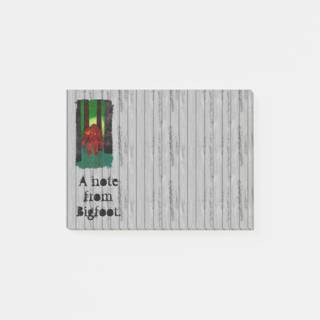 Bigfoot Post-it Block (Framsida)