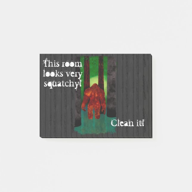 Bigfoot Post-it Block (Framsida)