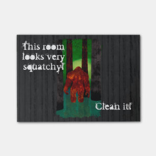 Bigfoot Post-it Block