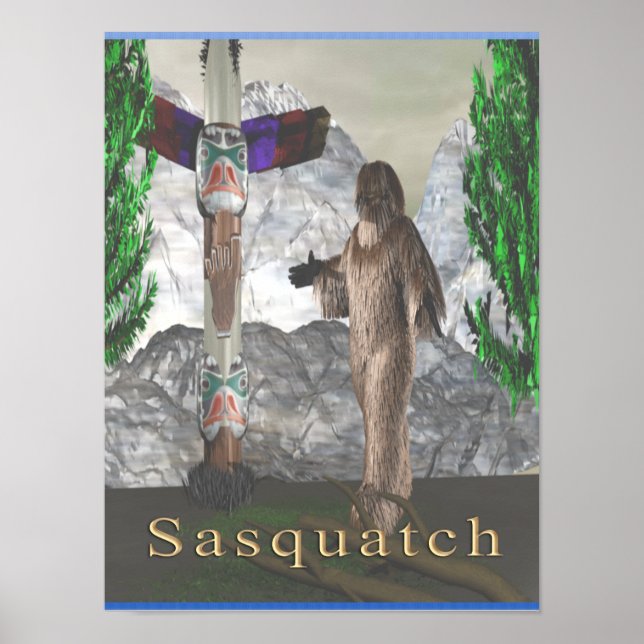 Bigfoot poster (Framsidan)