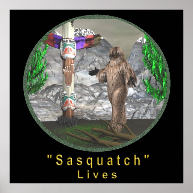Bigfoot Poster (Framsidan)