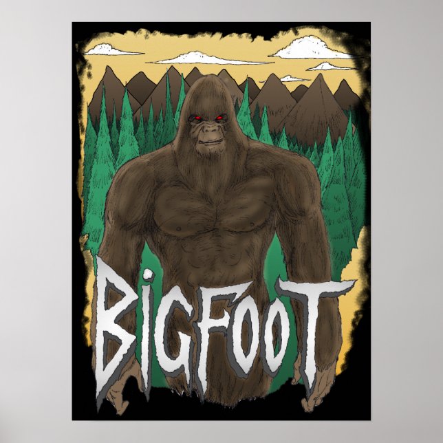 Bigfoot Poster (Framsidan)