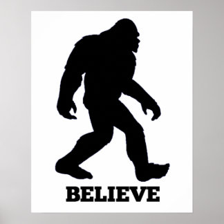Bigfoot Poster! Sasquatch Poster