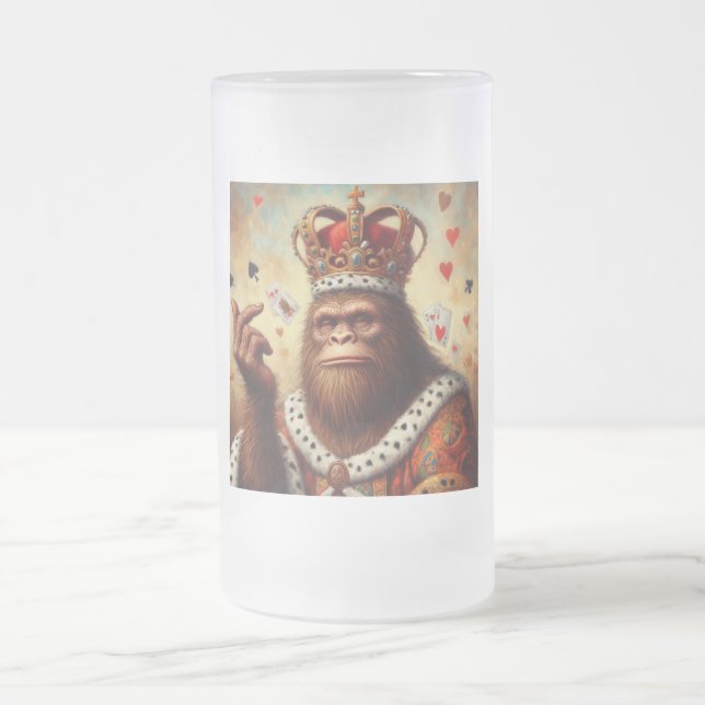 Bigfoot Queen of Hearts Frostat Ölglas (Center)