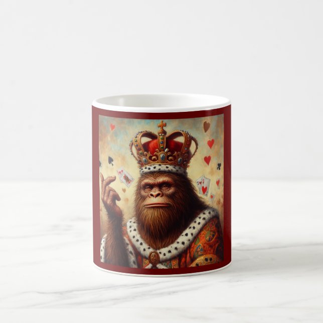 Bigfoot Queen of Hearts Kaffemugg (Center)