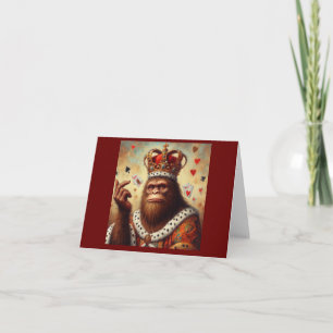 Bigfoot Queen of Hearts Kort