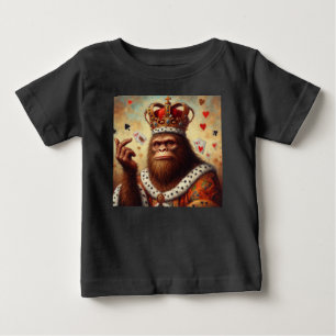 Bigfoot Queen of Hearts T Shirt