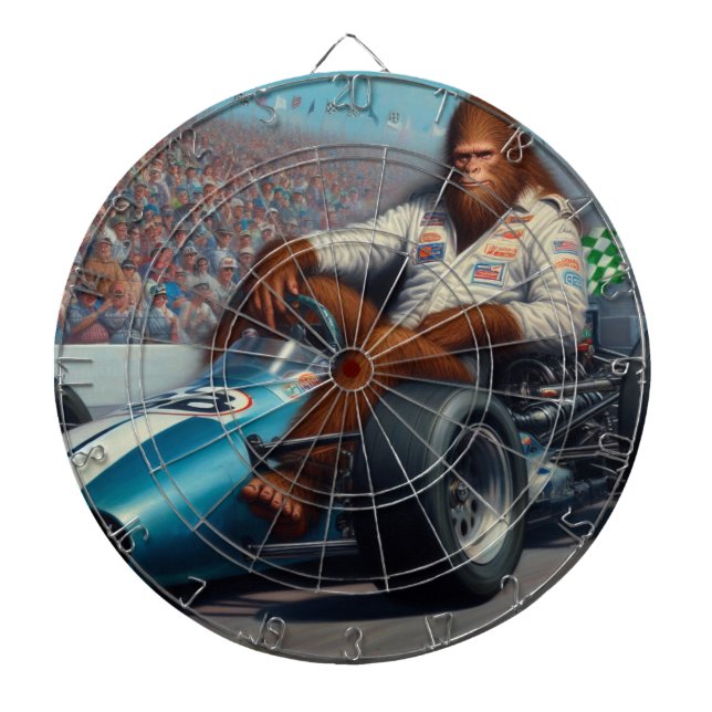 Bigfoot Racecar Darttavla (Framsidan)