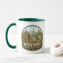 Bigfoot Research Team Campingmugg
