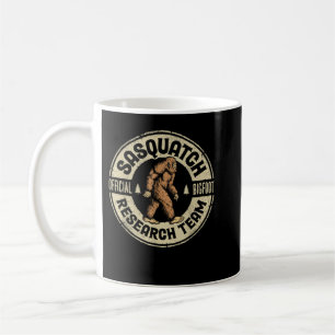 Bigfoot Research Team Retro Vintage Sasquatch Mana Kaffemugg